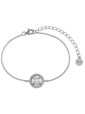 XENOX Armband "XS7066 Armband Damen Circle Halo Kreis Zirkonia Weiss Sterling-Silber"