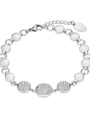 s.Oliver Perlenarmband "S.Oliver Armband 2026174 Edelstahl poliert Zirkonia"