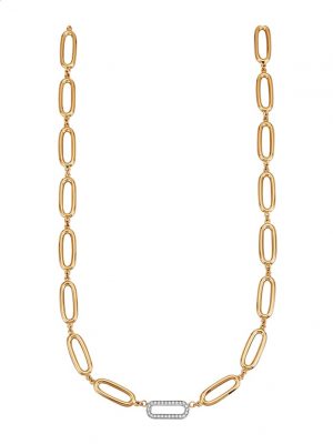 Collier mit Brillanten Diemer Gelbgold