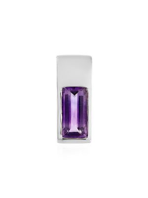 Marokkanischer Amethyst-Silberanhänger (MONOSONO COLLECTION)