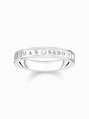 Thomas Sabo Ring - 54 925 Silber, Zirkonia silber