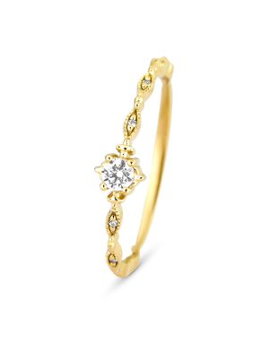 Maja Emulto Ring - 50 925 Silber vergoldet gold