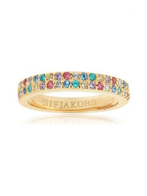 Sif Jakobs Jewellery Damenring SJ-R10762-XCZ(YG)/54