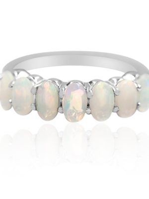 Welo-Opal-Silberring