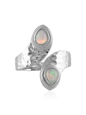 Welo-Opal-Silberring