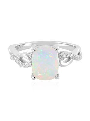 Welo-Opal-Silberring