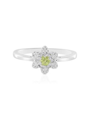 Peridot-Silberring