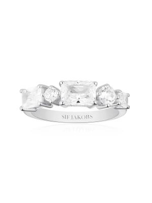 SIF Jakobs Ring - 52 925 Silber, Zirkonia silber