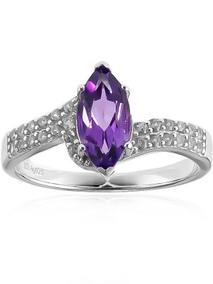 Sambia-Amethyst-Silberring