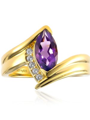 Sambia-Amethyst-Silberring