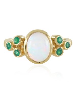 Welo-Opal-Silberring