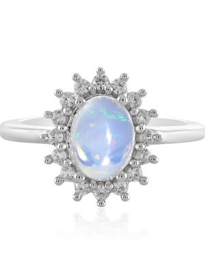 Welo-Opal-Silberring