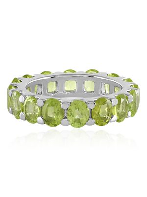 Peridot-Silberring