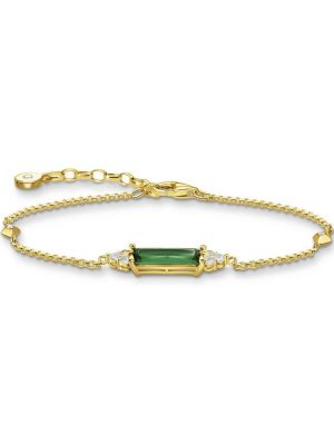 Thomas Sabo Armband - A2018-971-6-L19V 925 Silber vergoldet, Zirkonia gold