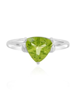 Peridot-Silberring