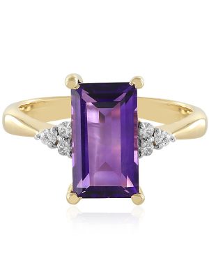 Sambia-Amethyst-Silberring