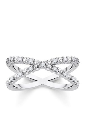 Thomas Sabo Ring - 52 925 Silber, Zirkonia silber