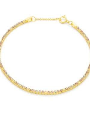 ELLA Juwelen Armband - VYN704461 585 Gold, Edelstein bicolor