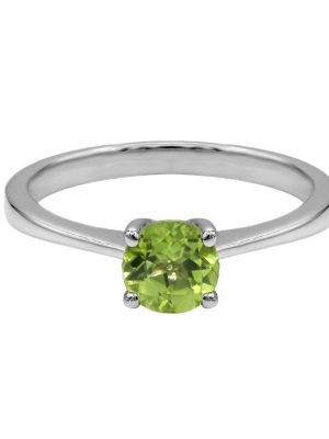 Peridot-Silberring