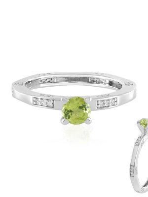 Peridot-Silberring