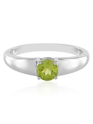 Peridot-Silberring