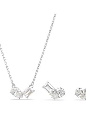 Swarovski Set - Mesmera - 5665829 Metall, Swarovski Kristall silber