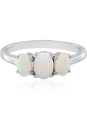 Welo-Opal-Silberring