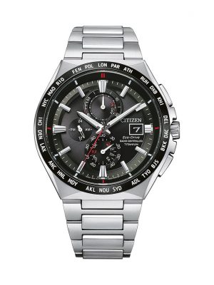 Citizen Herrenuhr Funkuhr Super Titanium Eco Drive AT8234-85E