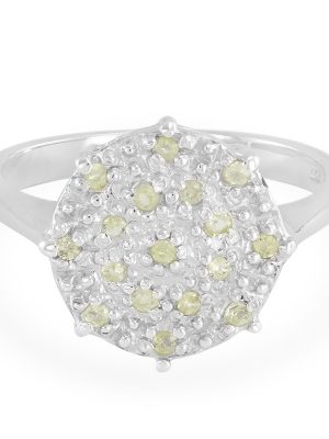 Peridot-Silberring