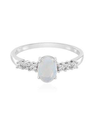 Welo-Opal-Silberring