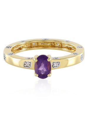 Amethyst-Silberring