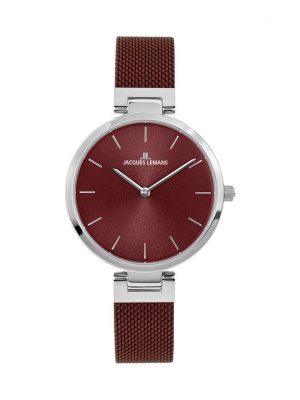 Jacques Lemans Damenuhr Classic 1-2110I Edelstahl