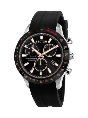 Sector Herrenuhr 270 R3271778001 Edelstahl, Edelstahl