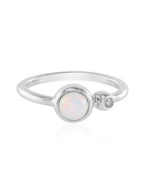 Welo-Opal-Silberring