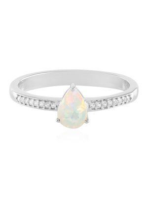 Welo-Opal-Silberring