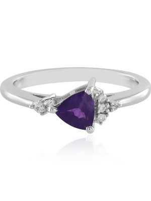 Amethyst-Silberring