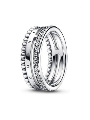 Pandora Damenring Signature 192312C01-56