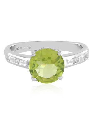 Peridot-Silberring