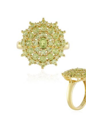 Peridot-Silberring