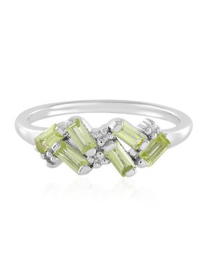 Peridot-Silberring