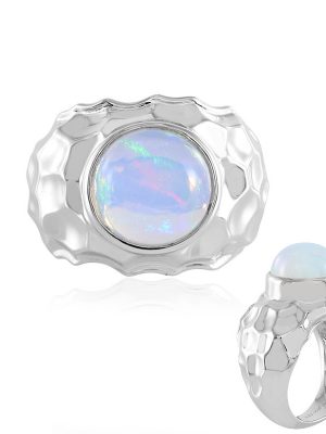 Welo-Opal-Silberring