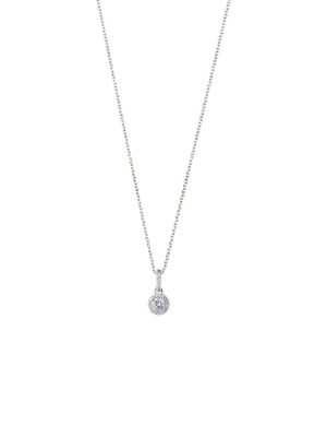 XENOX Collier - Silver Circle Krappenfassung - XS7360