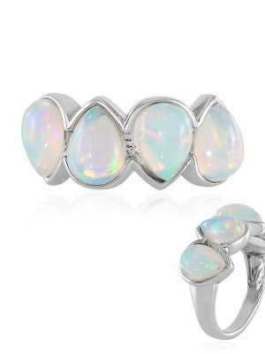 Welo-Opal-Silberring