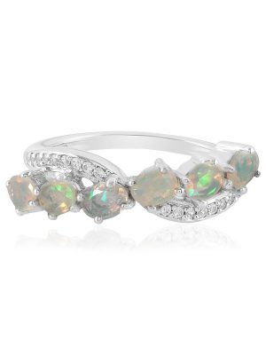 Welo-Opal-Silberring