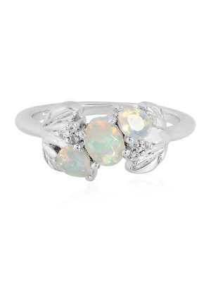 Welo-Opal-Silberring