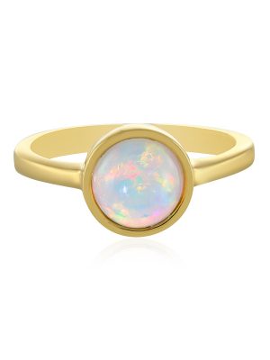 Welo-Opal-Silberring