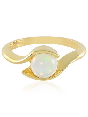 Welo-Opal-Silberring