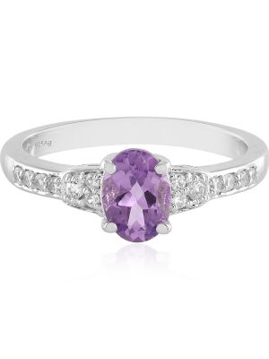 Amethyst-Silberring