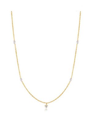 Ania Haie Kette Radiance NAU003-01YG 585er Gelbgold