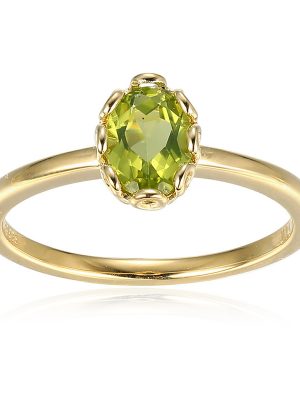 Peridot-Silberring